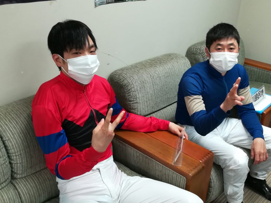 2022/06/18石本純也騎手と木村直輝騎手