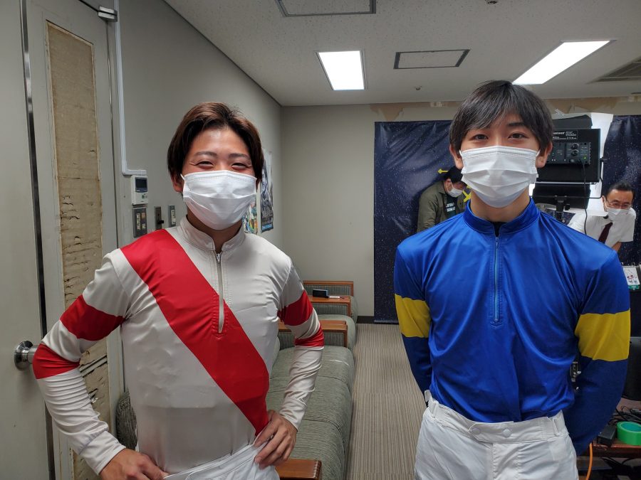 2022/08/21多田羅誠也騎手と岡遼太郎騎手