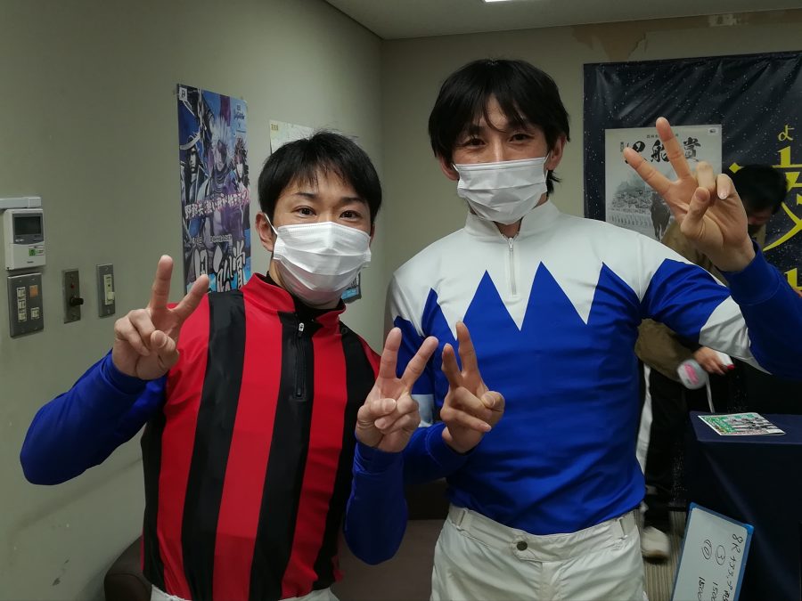 2023/03/07原寛人騎手と佐原秀泰騎手
