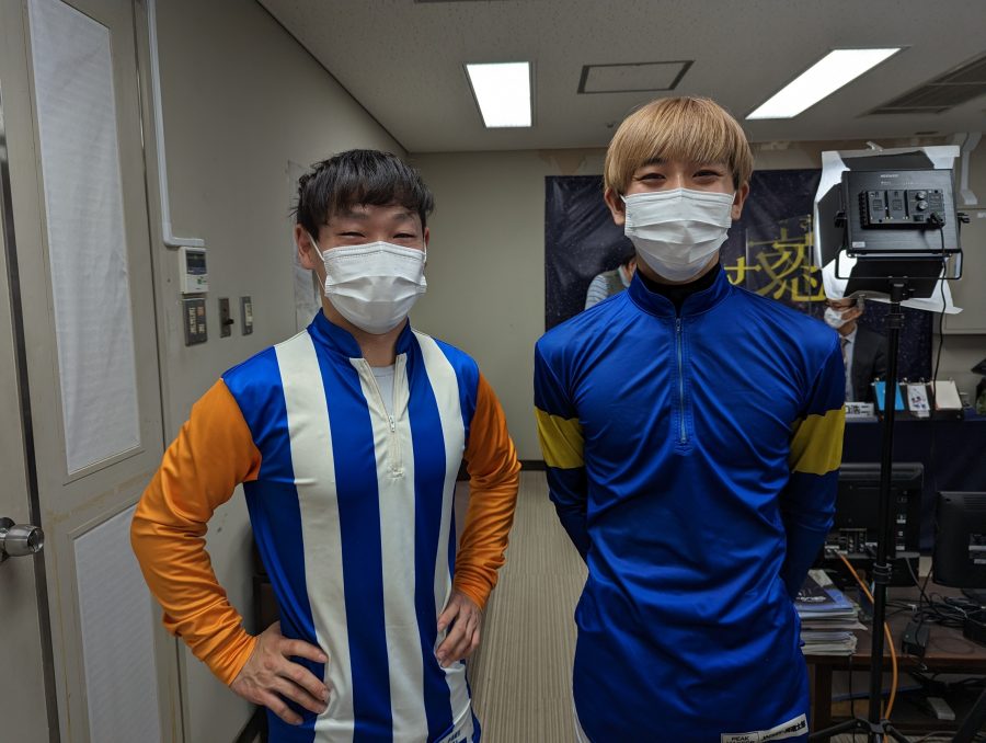 2023/03/19中島龍也騎手と岡遼太郎騎手