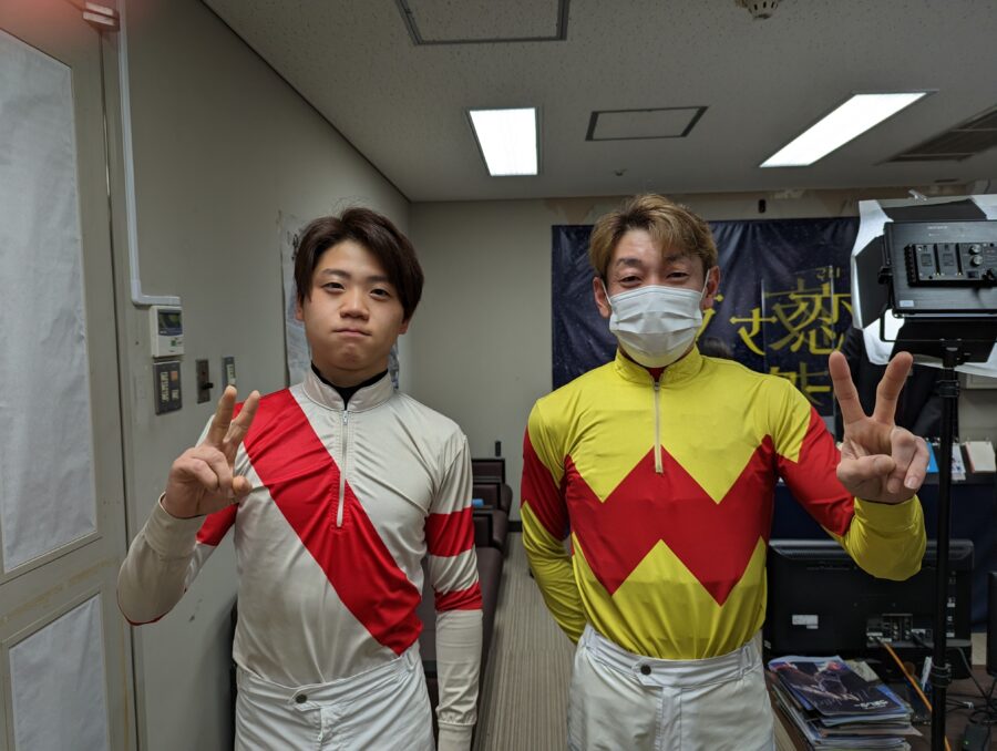 2023/03/26畑中信司騎手と多田羅誠也騎手