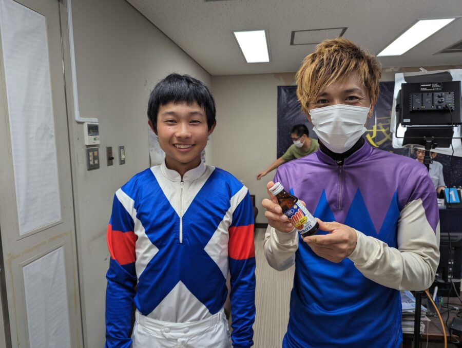 2023/08/20西森将司騎手と阿部基嗣騎手